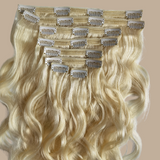 Kit Extensions à Clips Body Wave Blond Platine 120 gr Blond Platine 120 Gr