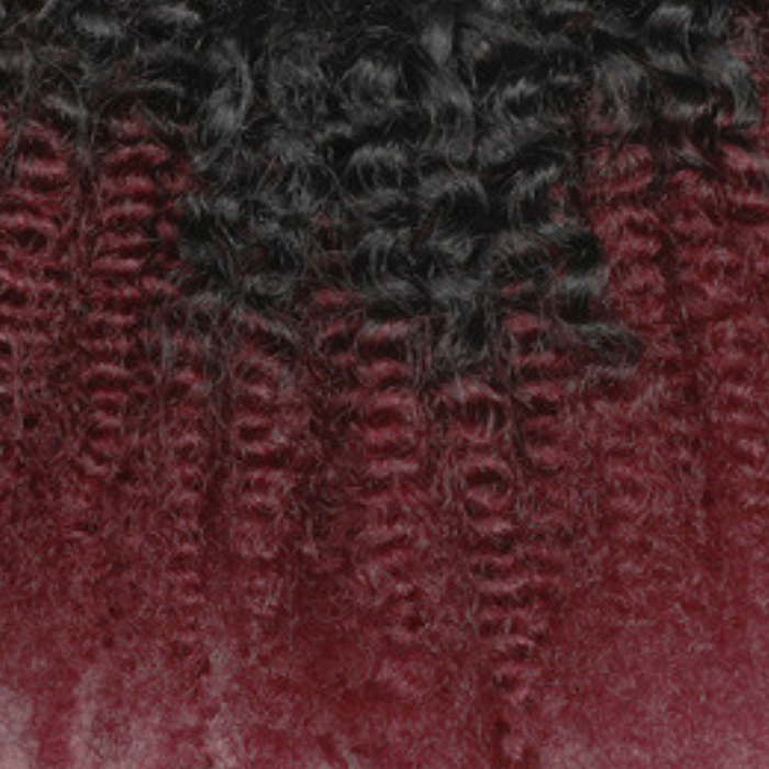 Kit Extensions à Clips Afro Curly Ombre Ombre Brun Foncé 99J 120 gr Ombre Brun Foncé 99J 120 Gr