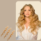 Extensions Adhésives / tapes ondulés Blond Clair 20" | 51 Cm 50 Gr