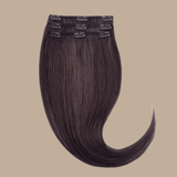 Extensions Clips Raides Brun 120 Gr