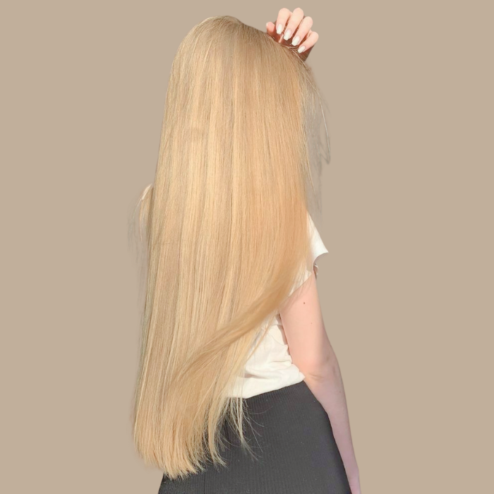 Extensions Clips Raides Blond Blond 18" | 46 Cm 85 Gr