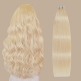 Extensions Adhésives / tapes raides Remy Hair Premium 24#