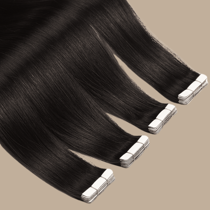 Extensions Adhésives / tapes raides Remy Hair Premium 2#