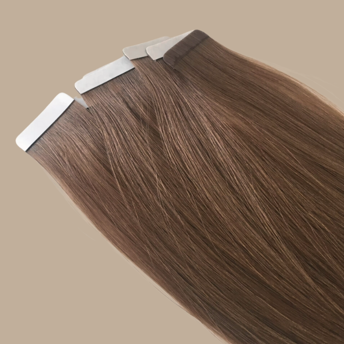 Extensions Adhésives / tapes raides Marron Clair Marron Clair 60 Gr