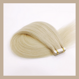 Extensions Adhésives / tapes raides Blond Platine