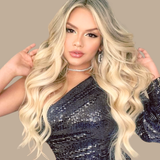 Extensions Adhésives / tapes ondulés Blond Platine 20" | 51 Cm 50 Gr