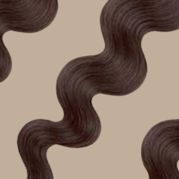 Extensions Adhésives / tapes ondulés Chocolat Foncé 20" | 51 Cm 50 Gr