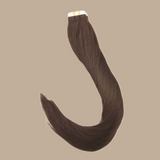 Extensions Adhésives / tapes raides Marron Chocolat