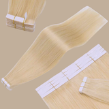 Extensions Adhésives / tapes raides Blond Clair