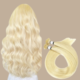 100 Extensions Kératine Raides Premium 613# 613# 22" | 56 cm 100 Gr | 100 mèches