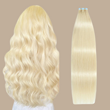 Extensions Adhésives / tapes raides Remy Hair Premium 613# 613#