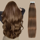 Extensions Adhésives / tapes raides Remy Hair Premium 6# 6#