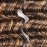 Tissage Cheveux Vierge Human Hair Deep Wave 7A Chatain Méché Blond P4/27 100 Gr Chatain méché blond P4 27 1 Pc