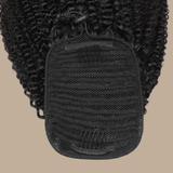 Queue de cheval Ponytail Noir A Cordon Remy Hair Afro Curly Noir