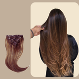 Extensions Clips Raides Chocolat 120 Gr